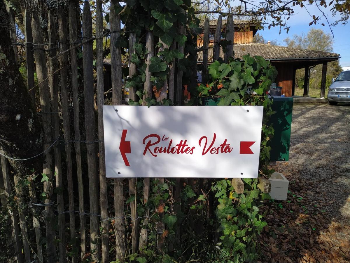 Les Roulottes Vesta Léognan Exterior foto